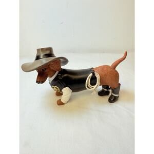 Hamilton Spurs’ N Furs She Ruff Dachshund Figurine